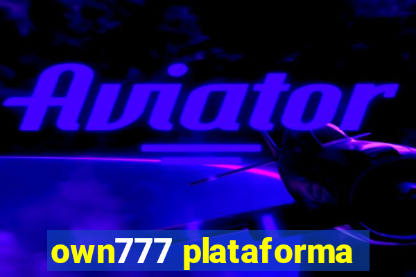 own777 plataforma